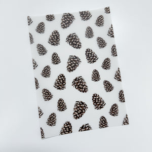 Vellum - Pine Cones