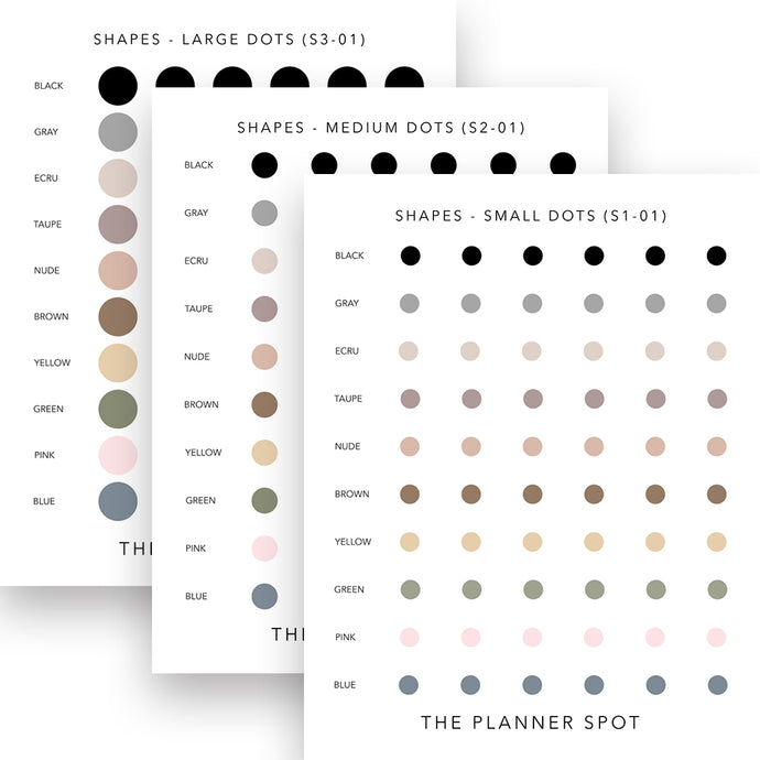 Transparent Shapes - Dots