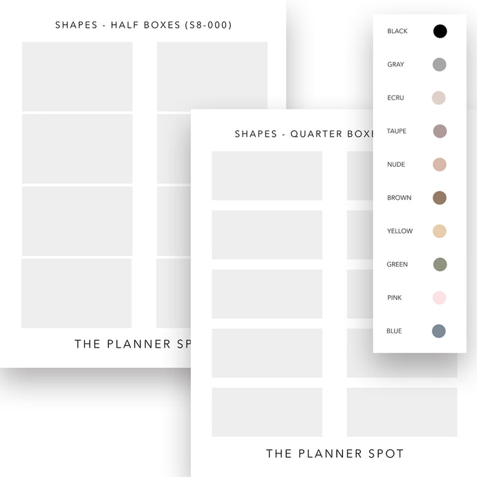 Transparent Shapes - Boxes