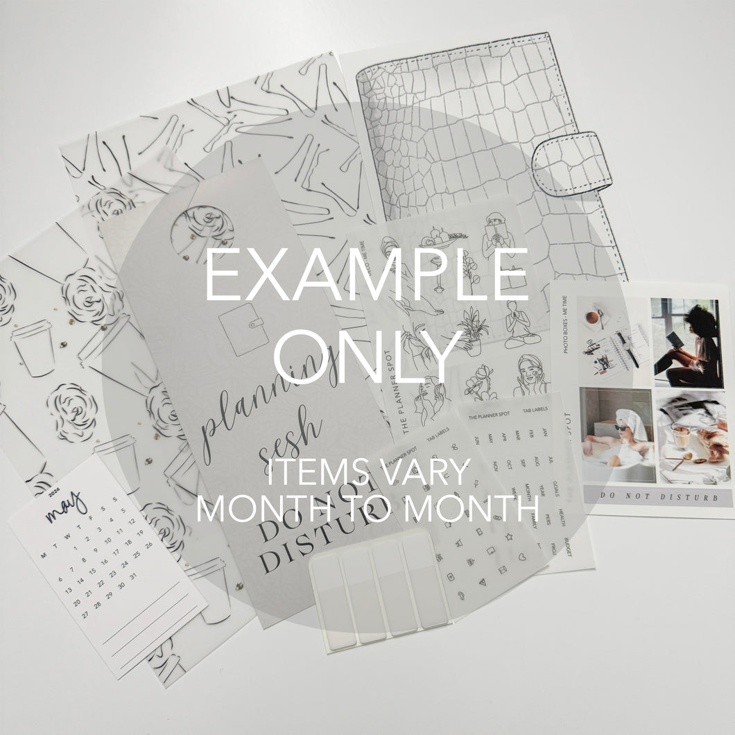 The Monthly Edit - PLANNER ACCESSORIES Subscription