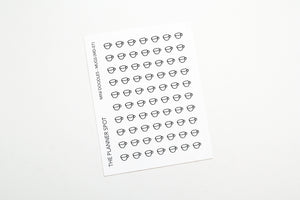Doodle Planner Stickers - Mugs