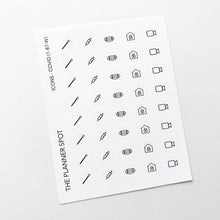 Load image into Gallery viewer, Icon Planner Stickers - COVID