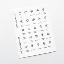 Load image into Gallery viewer, Icon Planner Stickers - Holidays