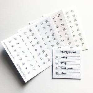 Icon Planner Stickers - Reminders