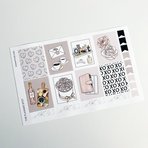 Planner Sticker Kit - February "Romanticize"