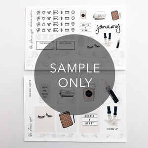 Monthly Subscription - FULL STICKER KIT + STATIONERY COMBO